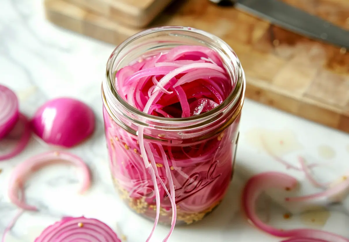 Easy Pickled Onions for Taco Bowls 3 Easy Pickled Onions for Taco Bowls