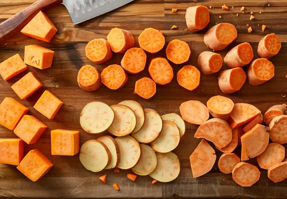 Best Cutting Styles for Sweet Potatoes in Bowls