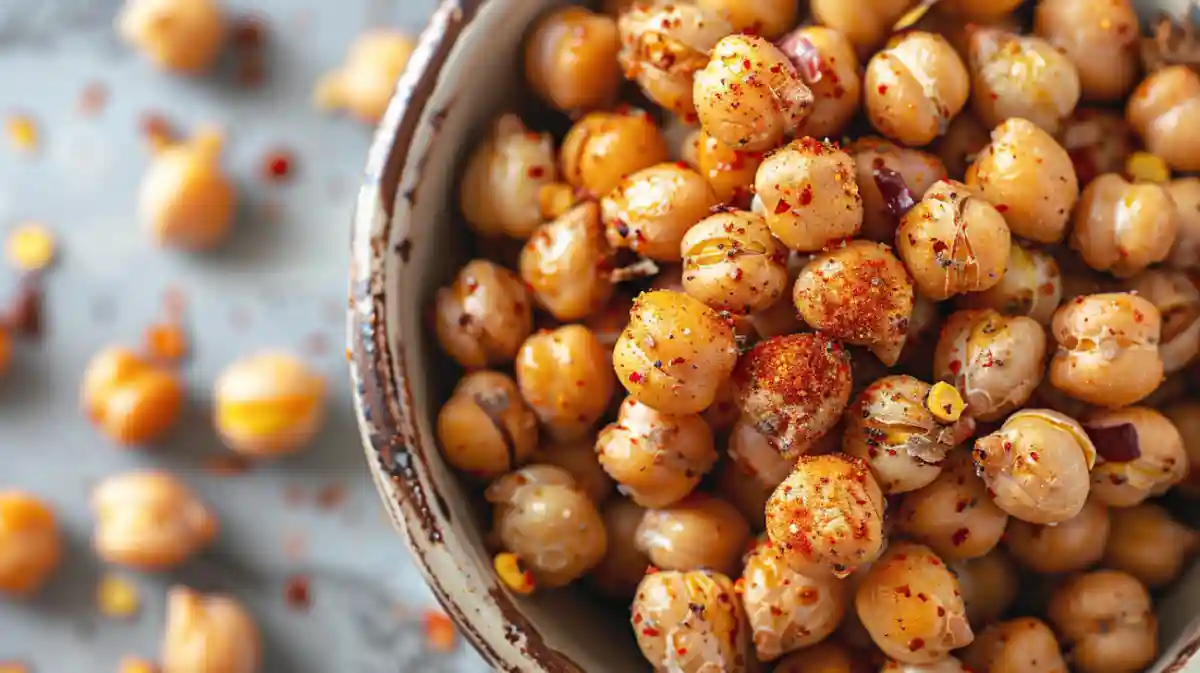 Spicy Chickpeas as a Vegan Protein 1 Spicy Chickpeas as a Vegan Protein
