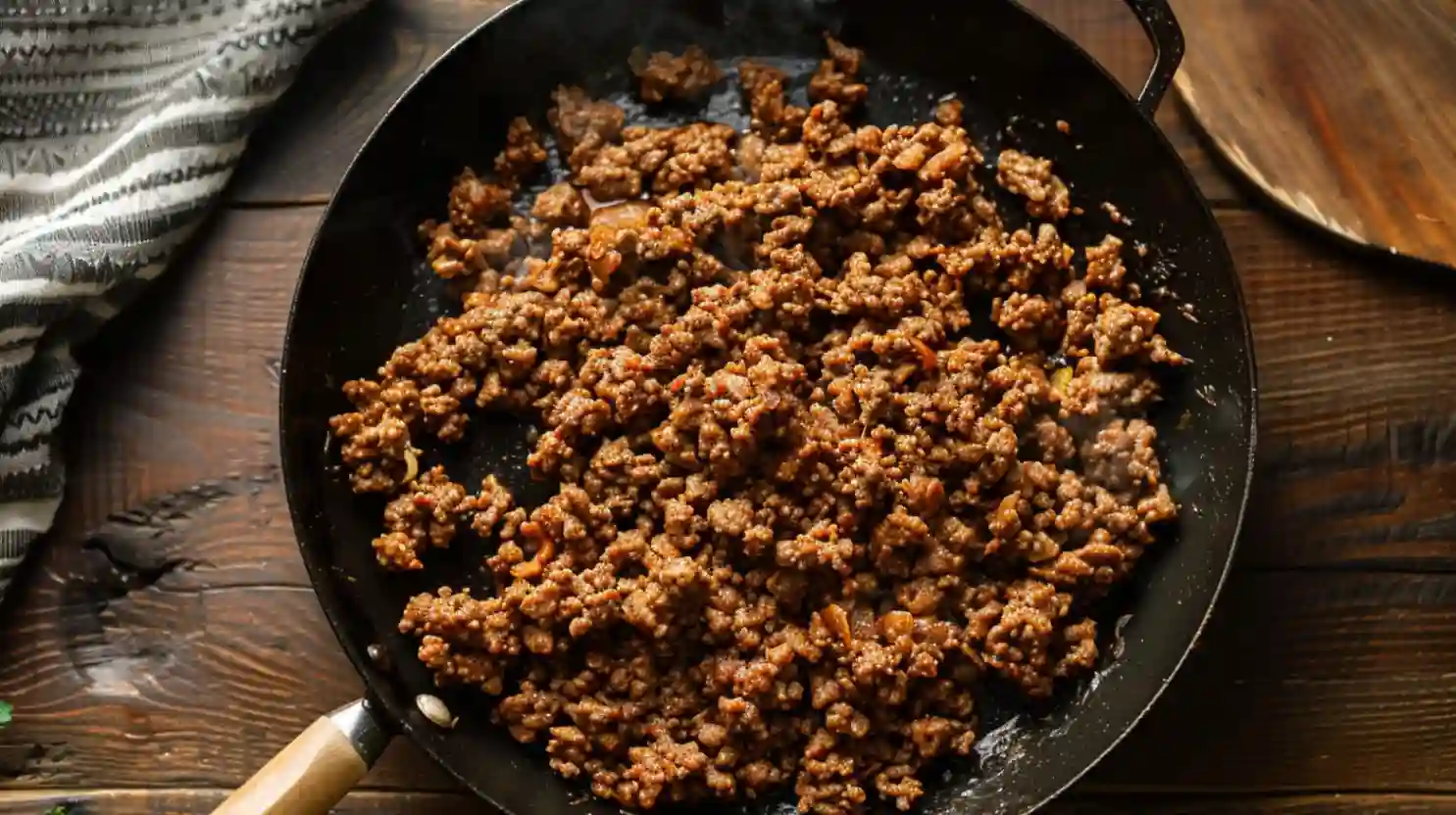 Ground Turkey Taco-Seasoned Option 1 Taco-Seasoned Ground Turkey for Easy Taco Bowls