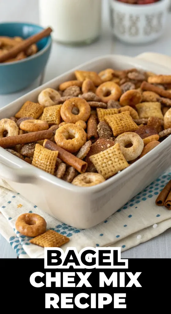 Bagel Chex Mix: 7 Best Recipes to Snack Smarter Today 4 BAGEL compressed