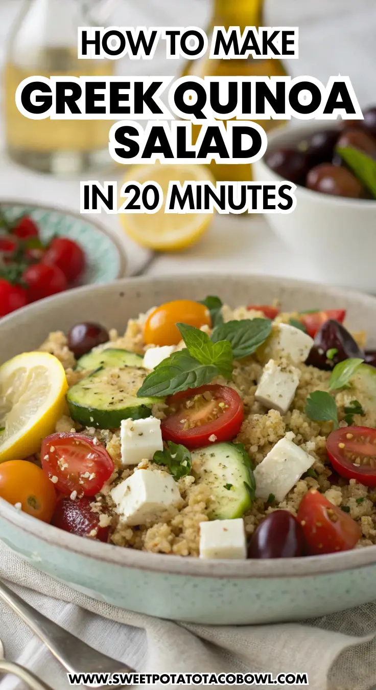 Greek Quinoa Salad Greek Quinoa Salad