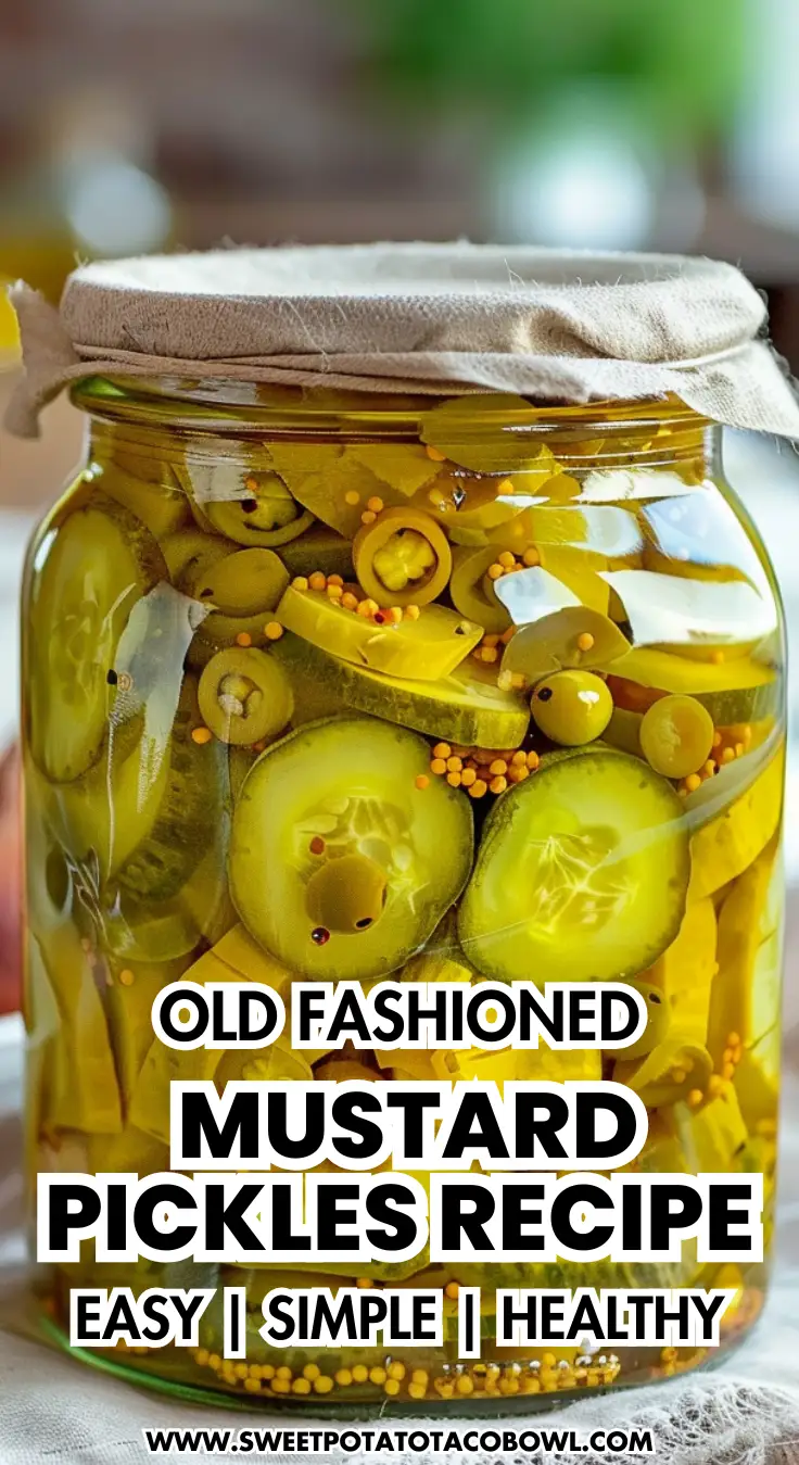 old fashioned mustard pickles recipe old fashioned mustard pickles recipe