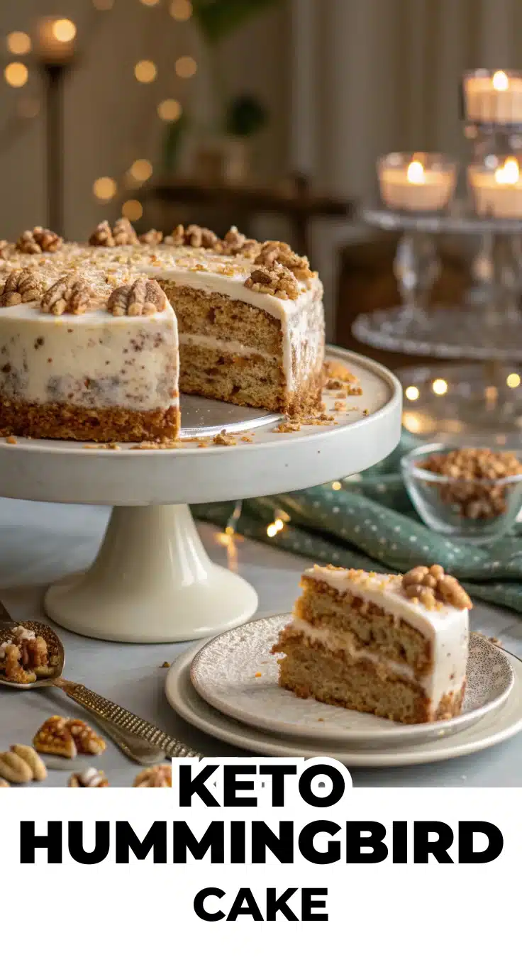 Keto Hummingbird Cake Keto Hummingbird Cake