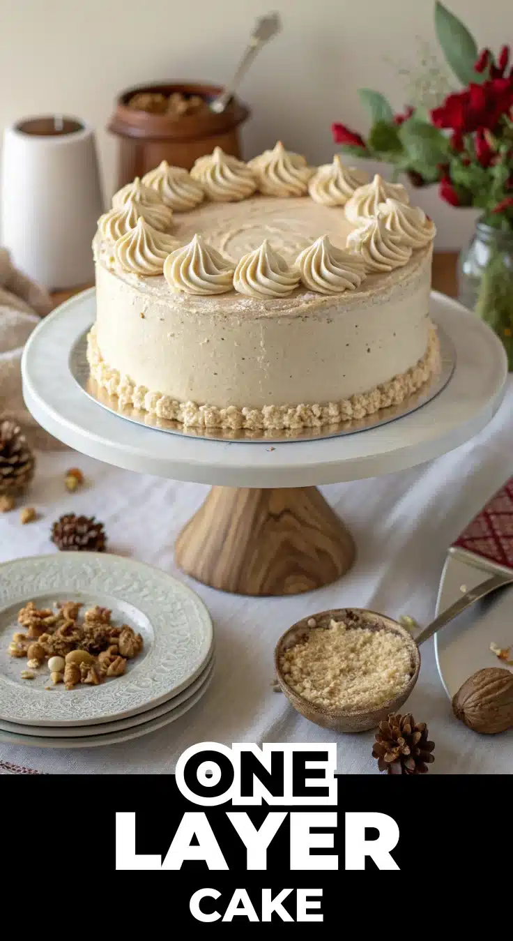One Layer Cake One Layer Cake