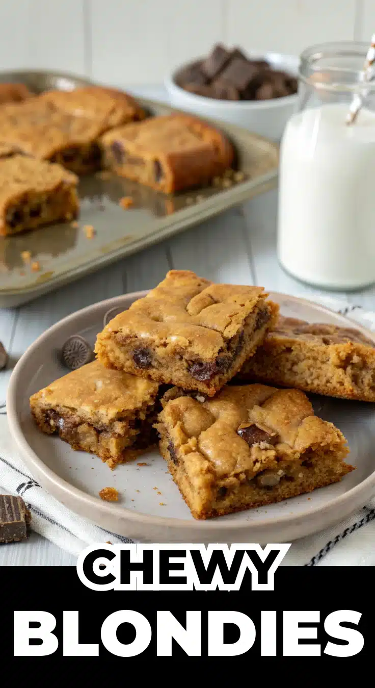 Chewy Blondies Chewy Blondies