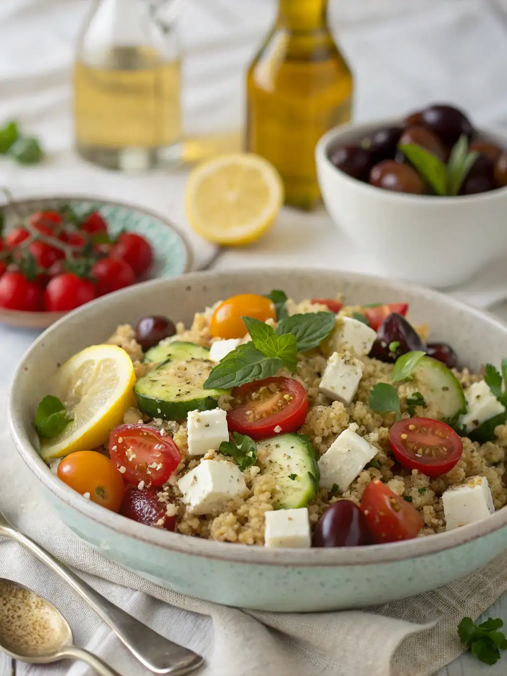 Greek Quinoa Salad Greek Quinoa Salad