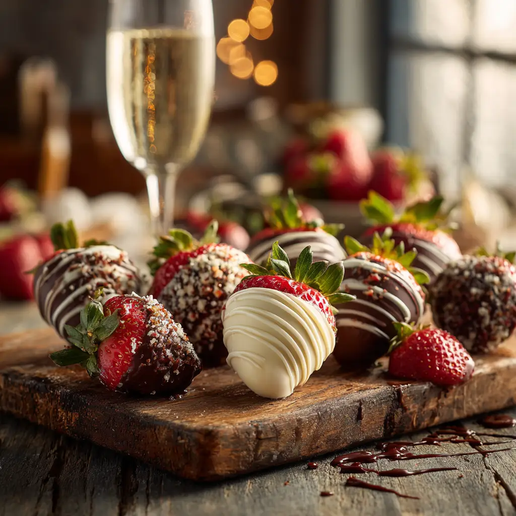 BEST RECIPES for Chocolate Covered Strawberries Download: 7 Easy Ways to Impress 2 u3316835771 A rustic wooden board with a pile of chocolate co de1703cd b34d 4fc8 9c5e 5573173e0da5 1 compressed