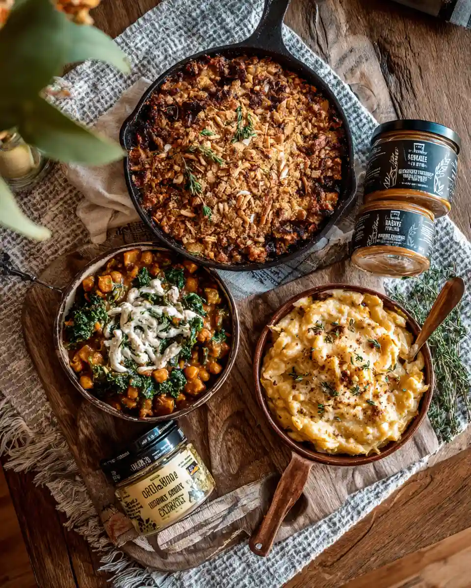 7 Healthy Fall Comfort Food Meals You’ll Love This Season 1 u3316835771 Baked Pear Cinnamon Oat Crisp and One Pot Chickp 690bf66f 858a 4161 9d43 6b40cf006a9c 2 compressed
