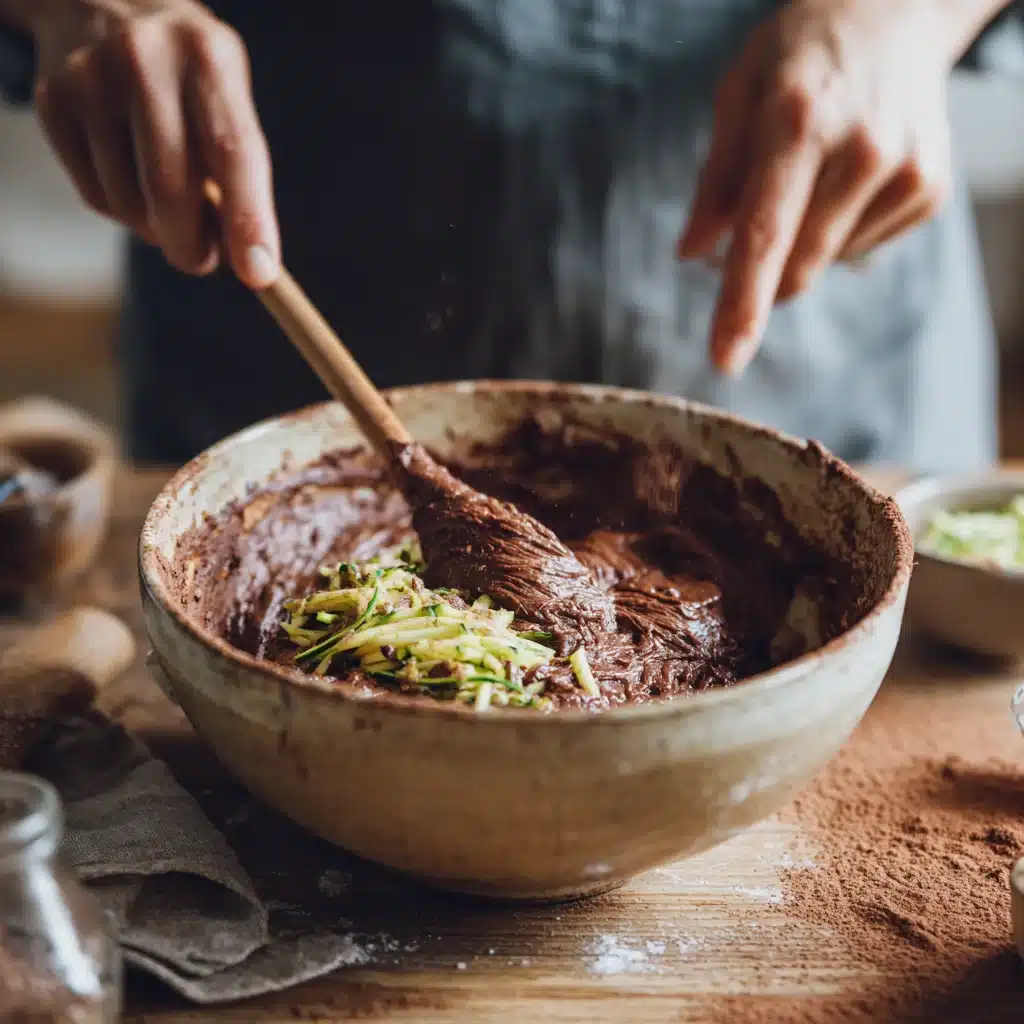 Sneaky Zucchini Brownies: 7 Best Ways to Make Them Extra Delicious 3 u3316835771 Hands holding a wooden spoon stirring thick choco 5d82a49a c1be 4155 aa29 25f692864419 0 compressed