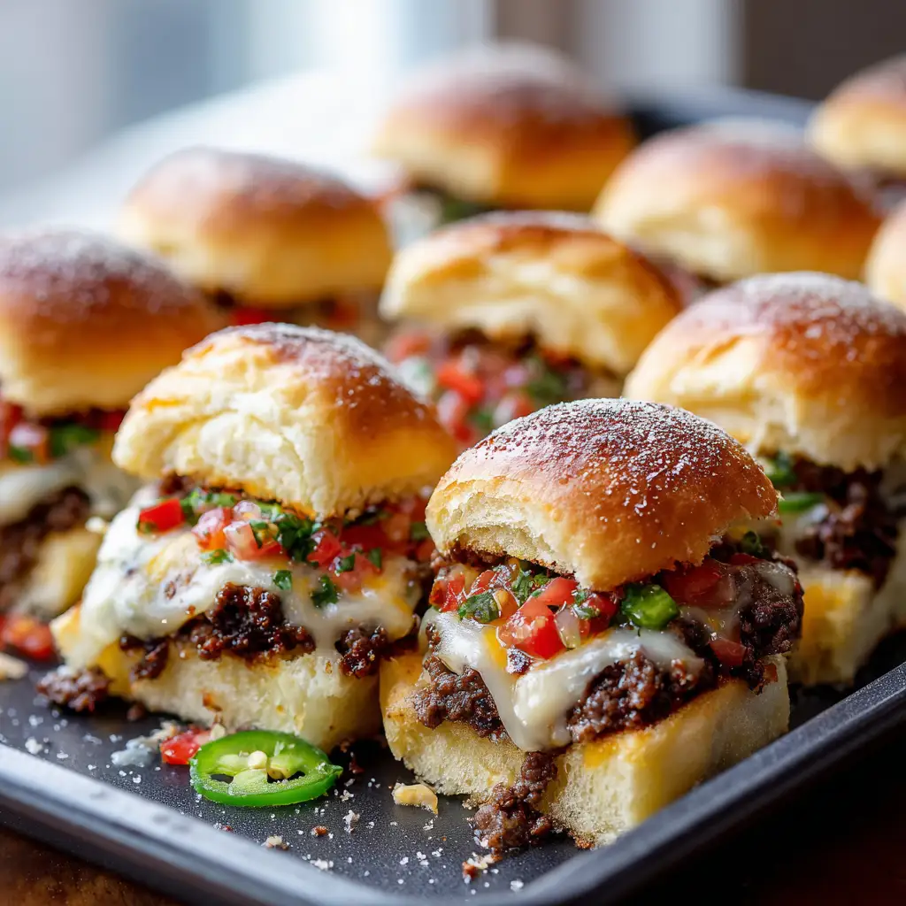 Tailgating Recipes: 7 Best Snacks to Wow Your Game Day Crowd 3 u3316835771 Mini sliders arranged on a tray buns slightly une 90958200 1fe0 4b59 a7e8 ae65a15ff51f 1 compressed