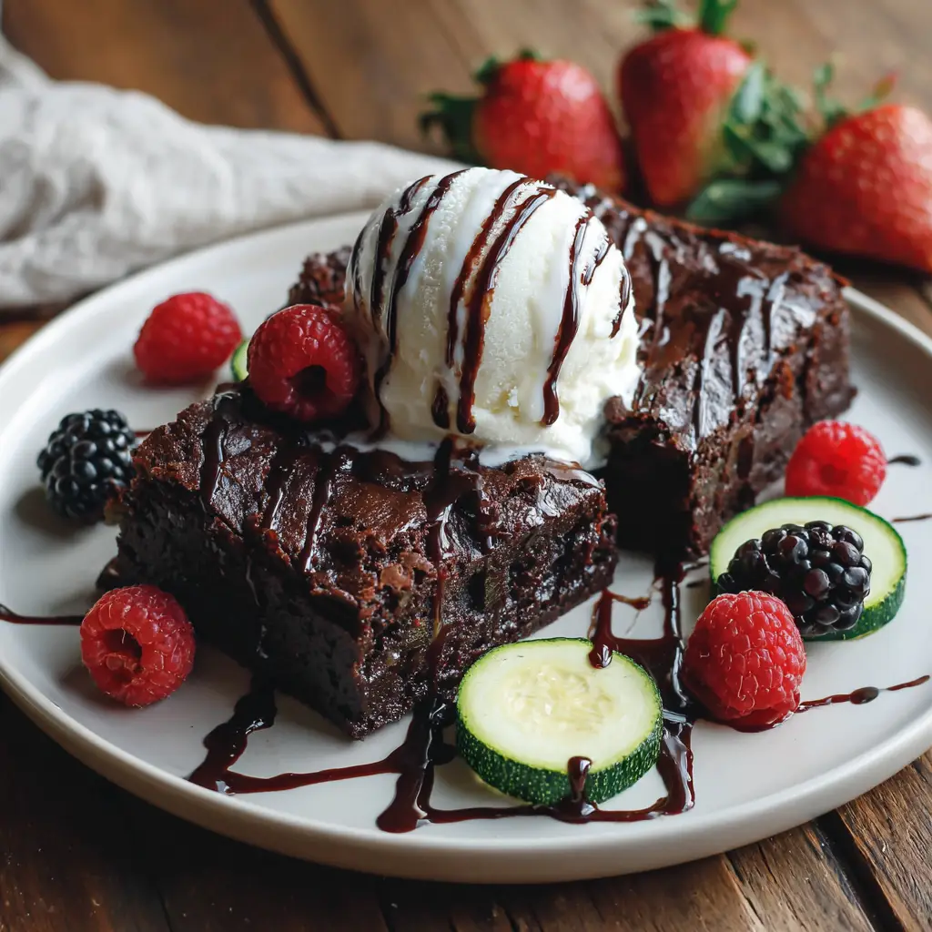 Sneaky Zucchini Brownies: 7 Best Ways to Make Them Extra Delicious 2 u3316835771 Plate with two zucchini brownies one topped with 991a8d7d 4e88 4016 8e26 0eec1ea214c0 0 compressed