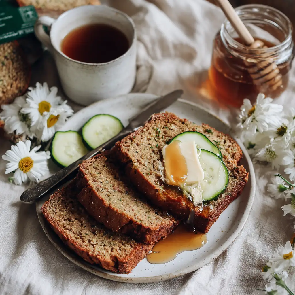 Zucchini Bread Recipes: 7 Best Ways to Bake Moist and Delicious Loaves 2 u3316835771 Sliced zucchini bread on a white plate with butte 3c26f3c7 54e5 409a 8529 5a7d17ec6117 1 compressed