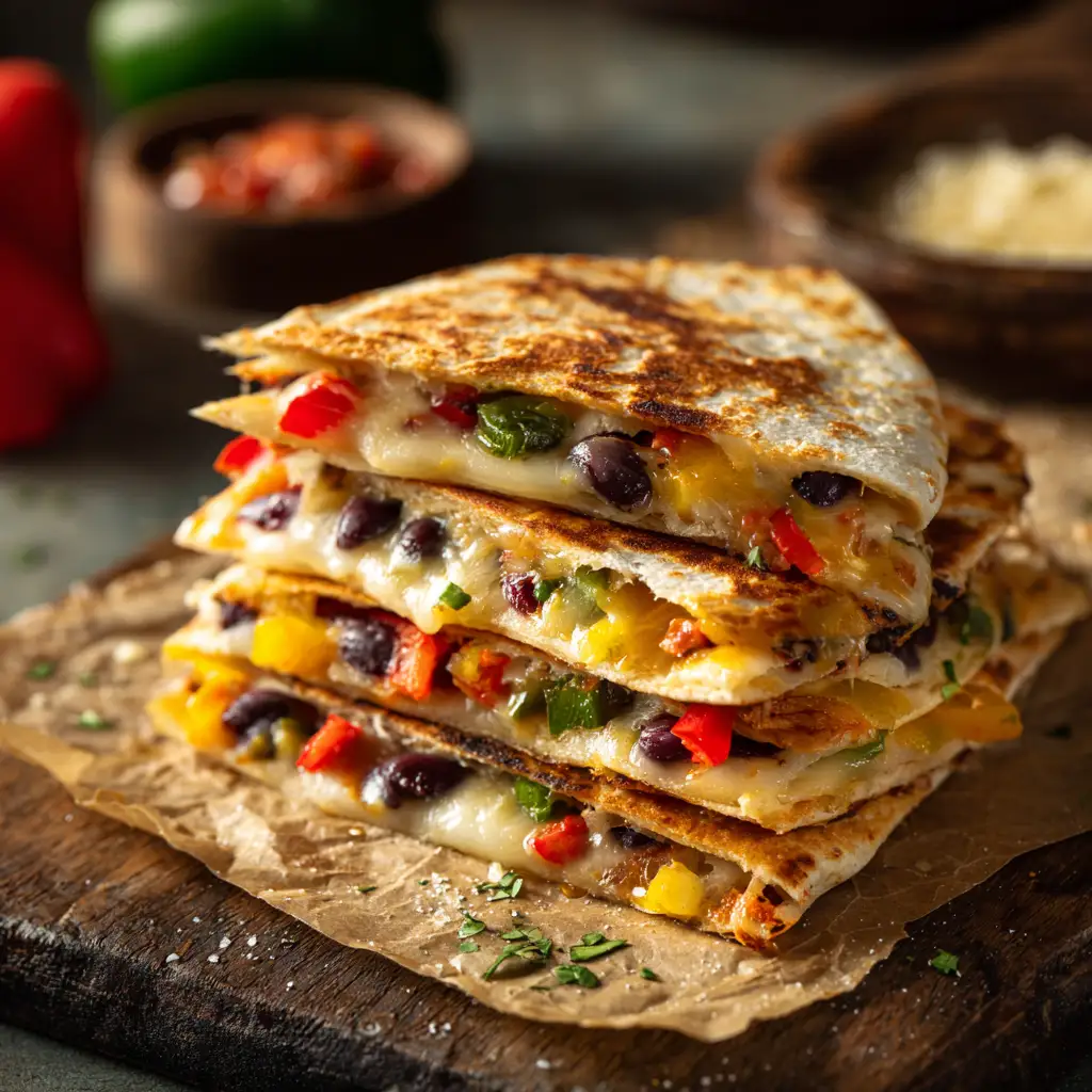 Tailgating Recipes: 7 Best Snacks to Wow Your Game Day Crowd 5 u3316835771 Stack of quesadilla wedges on parchment melted ch 459d3be8 2160 4a1a b66e 509830b2c2e1 1 compressed