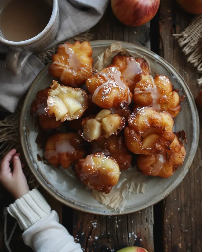 Maple Glazed Apple Fritters: 7 Best Tips for Perfect Homemade Treats 2 u3316835771 Top down shot of a rustic plate piled with fresh 9617c59d 38cd 49c1 8961 4c556261c0ce 2 compressed