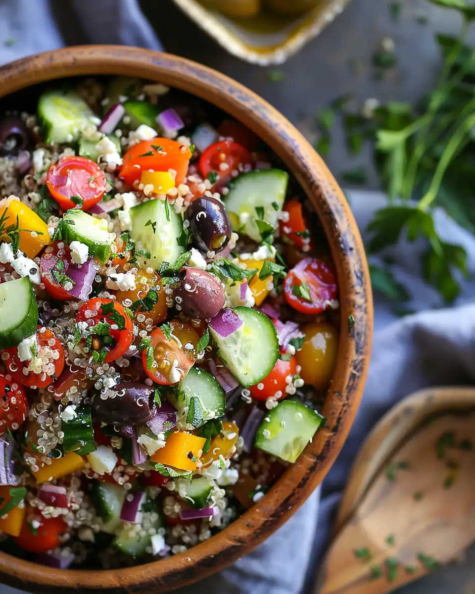 Greek Quinoa Salad