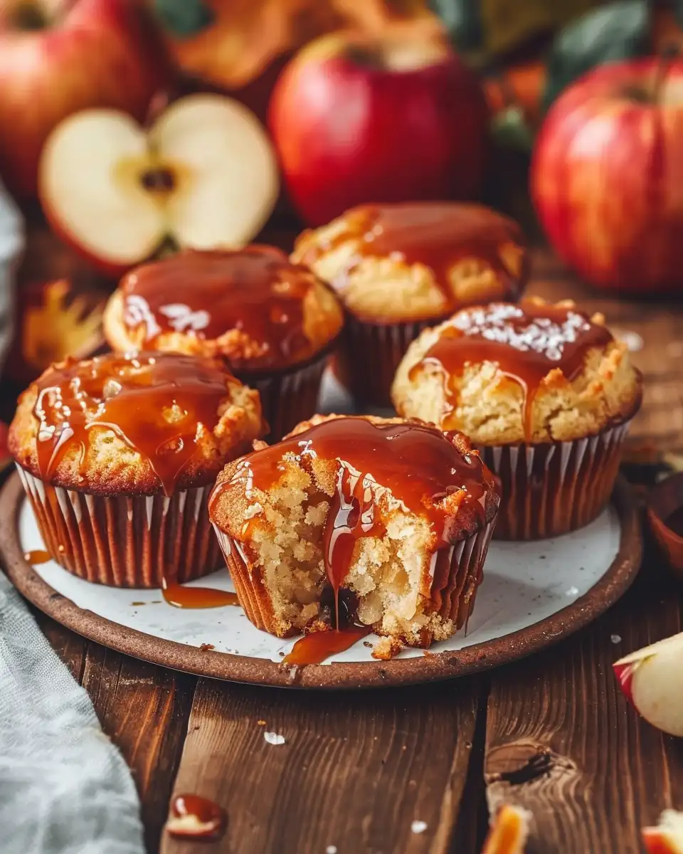 Caramel Apple Cupcakes