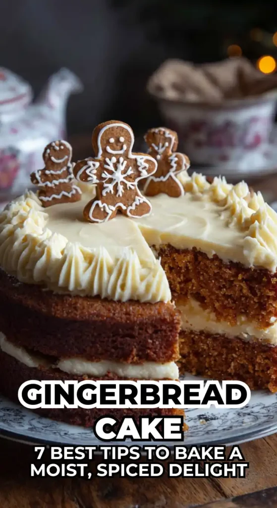 Gingerbread cake: 7 Best Tips to Bake a Moist, Spiced Delight 4 SweetPotato 1 compressed