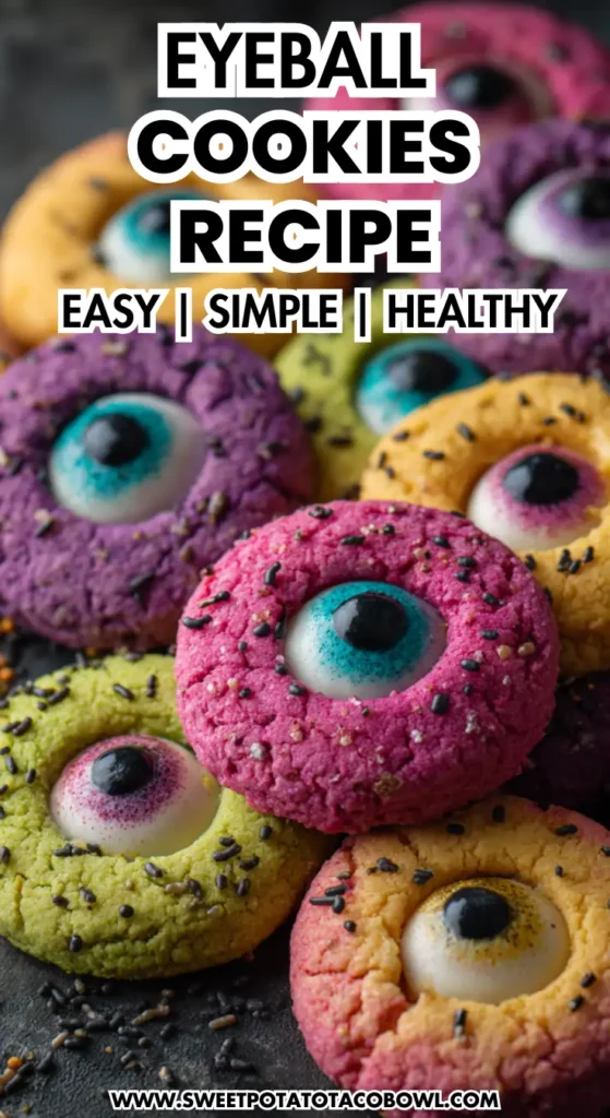 Eyball Cookies: 7 Easy Recipes to Make Your Halloween Spookier 4 sweetbowl 14 compressed