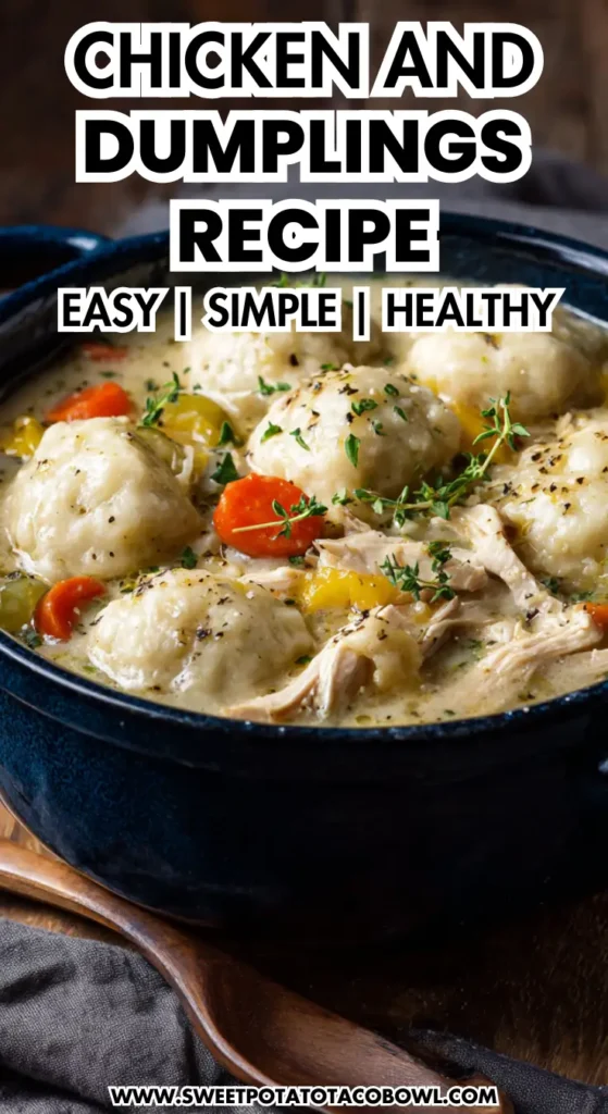 Chicken and Dumplings: 5 Best Recipes to Warm Your Soul Today 4 sweetbowl 16 compressed
