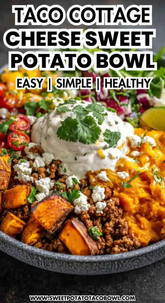 Taco Cottage Cheese Sweet Potato Bowl: 5 Best Recipes to Try Today 4 sweetbowl 24 compressed