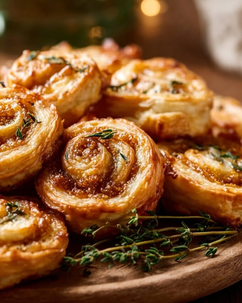 Fig and Goat Cheese Pinwheels 4 Fig and Goat Cheese Pinwheels