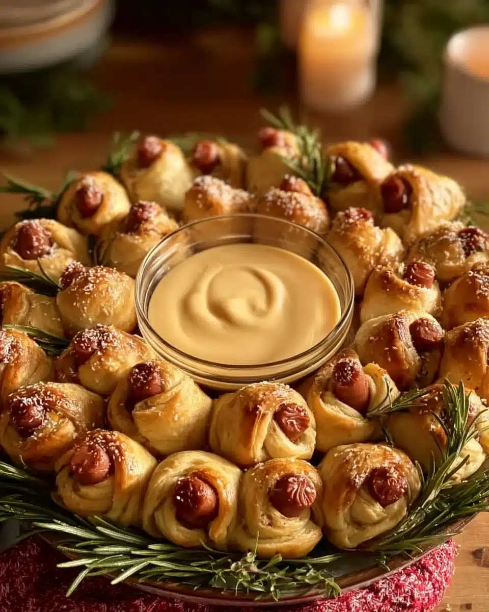 Holiday Pigs in a Blanket 3 Holiday Pigs in a Blanket