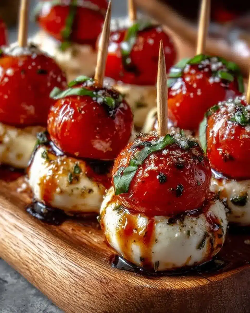 Mini Caprese Bites 5 Mini Caprese Bites