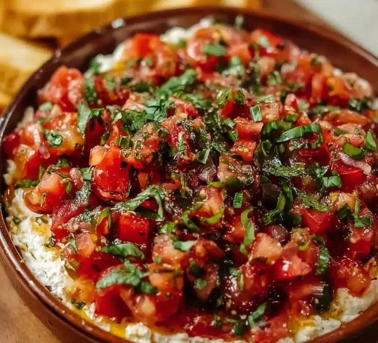 Bruschetta Dip: A Vibrant and Flavorful Appetizer to Delight Your Guests