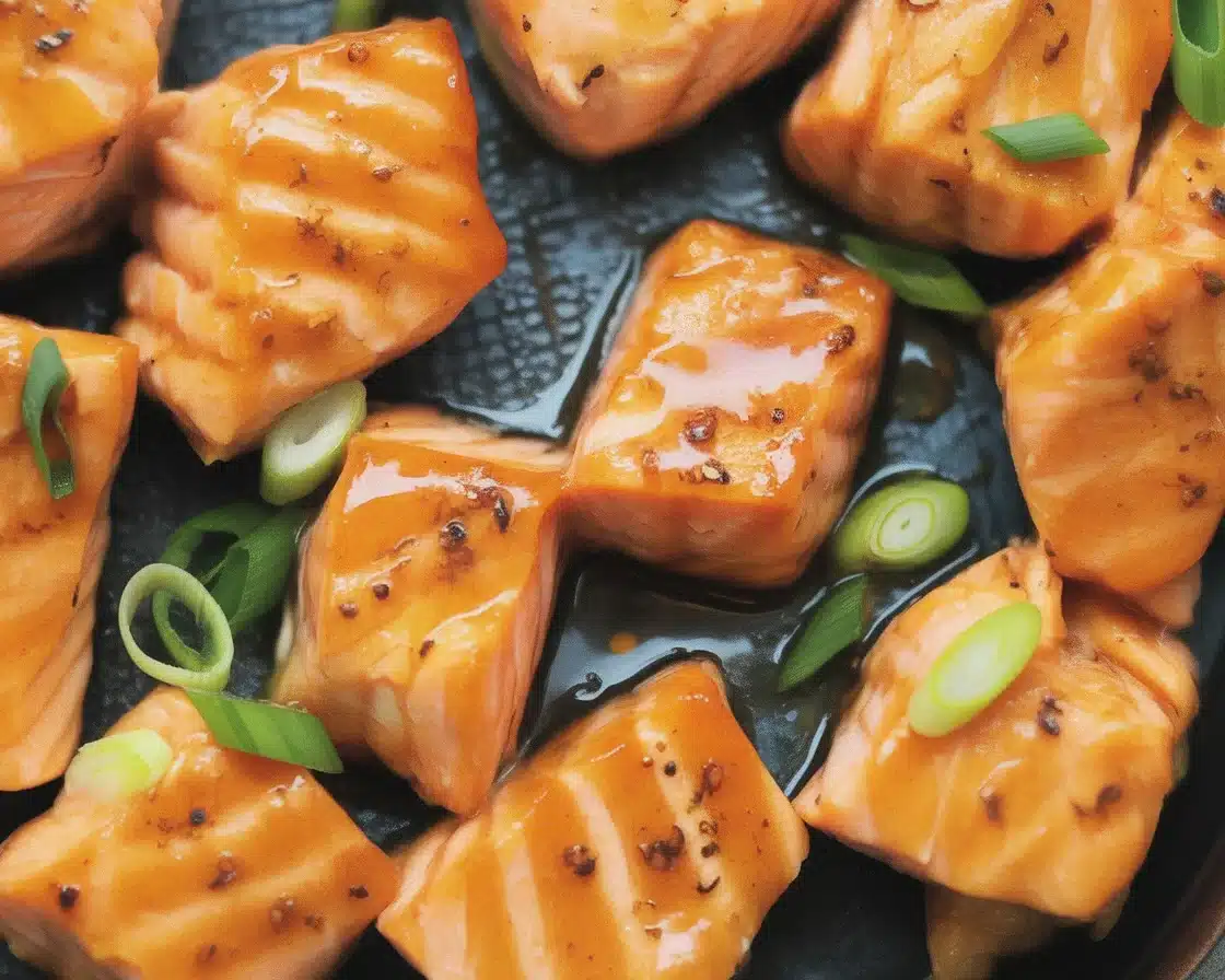 Crispy Air Fryer Honey Garlic Salmon Bites: Easy & Delicious! 8 Crispy Air Fryer Honey Garlic Salmon Bites: Easy & Delicious!