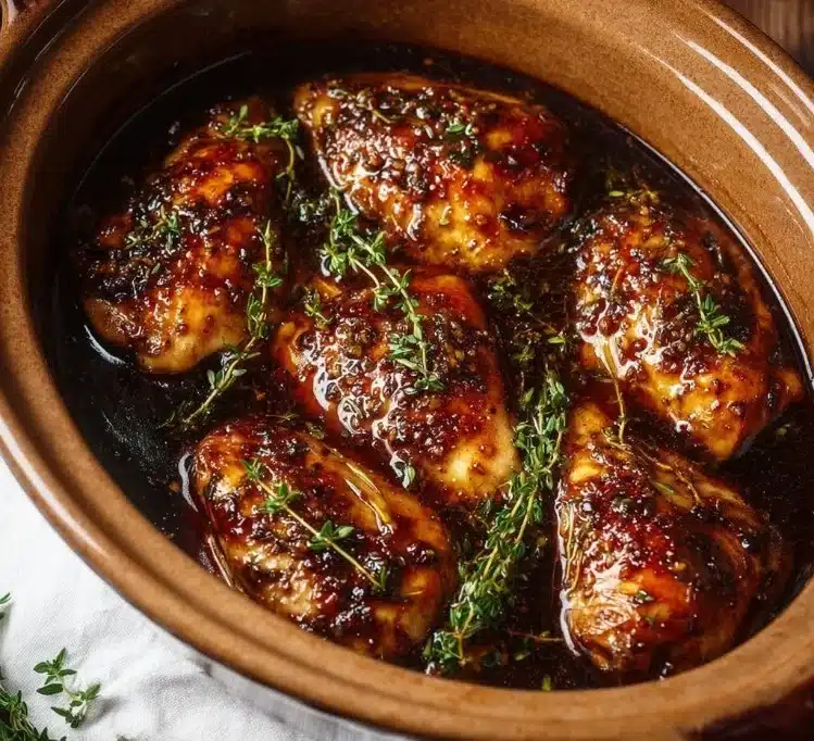 Crockpot Honey Garlic Chicken