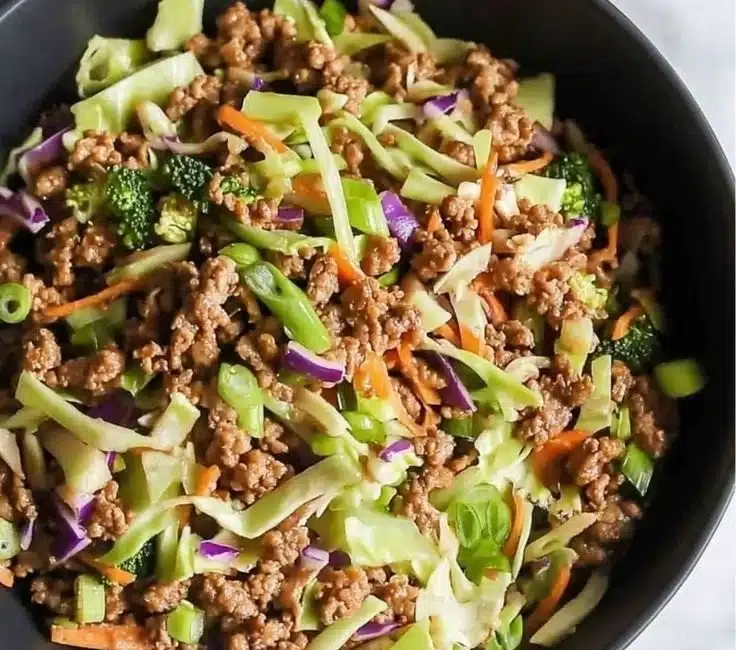 High Protein Egg Roll In A Bowl