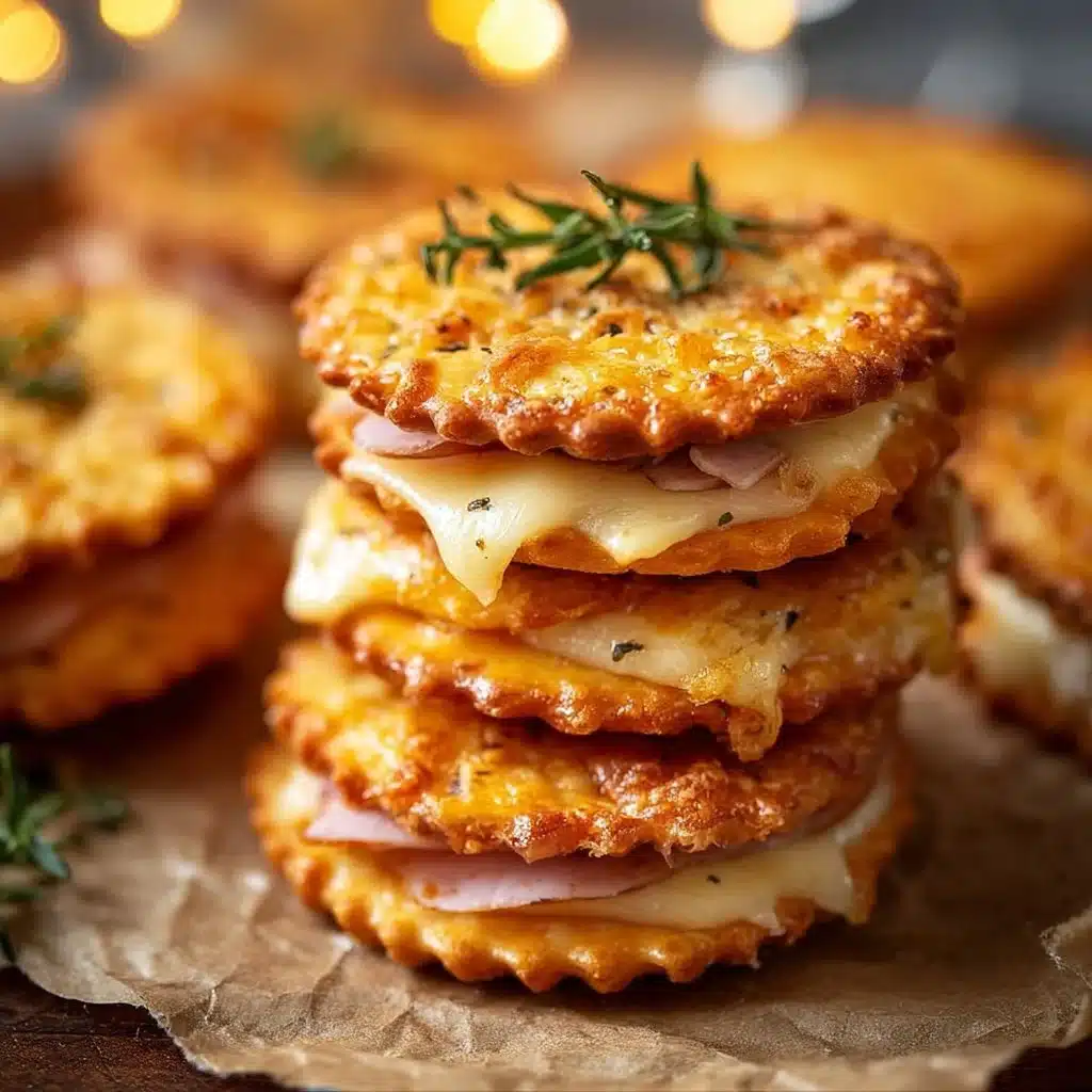 Ritz Cracker Party Sandwiches