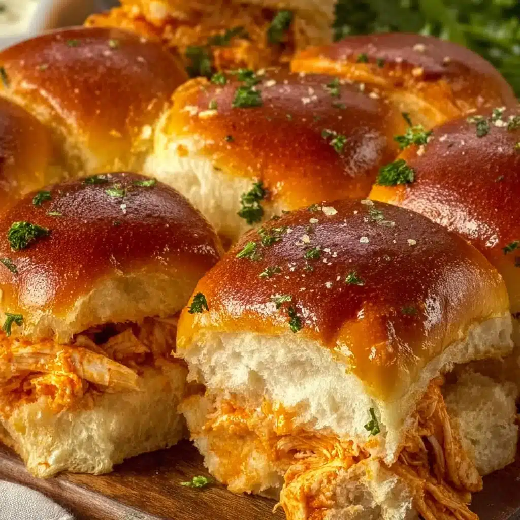 Spicy Buffalo Chicken Sliders