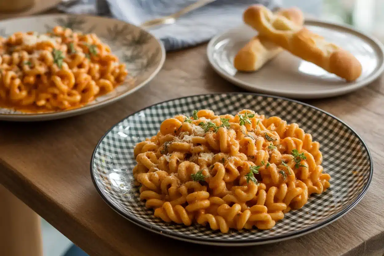 Creamy Chicken Pasta in the Crockpot - Easy Weeknight Delight